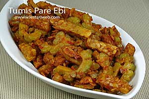 Tumis Pare Ebi