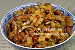 Tumis Pare Teri
