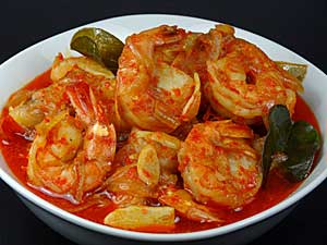 Udang Asam Pedas