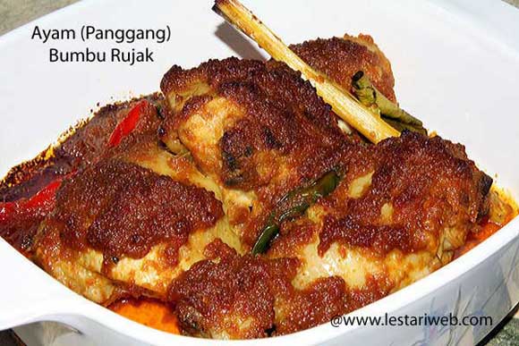 Ayam (Panggang) Bumbu Rujak