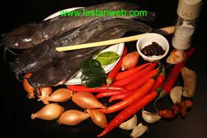 Bahan Asam Pedas Baung
