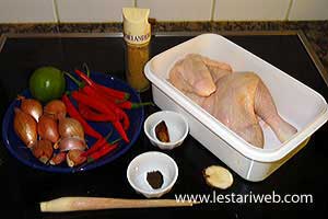 Bahan Ayam Bakar Lumajang
