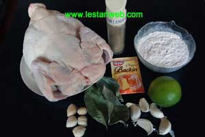 Bahan Ayam Goreng Remah