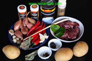 Bahan Kelia Hati Ayam