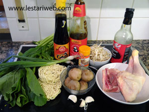 Bahan Mie Ayam Bangka