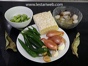 Bahan Oseng Lombok Ijo