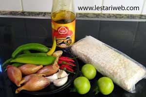 Bahan Oseng Tempe Cabe Hijau