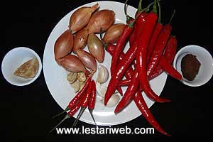 Bahan Sambal Bajak Jawa Timur