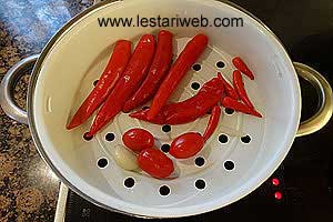Bahan Sambal Terasi Kukus