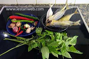 Bahan Tumis Peda Kemangi