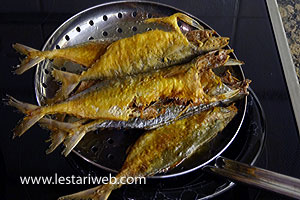 Ikan Asin Peda Goreng