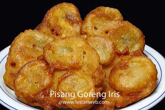 Pisang Goreng Iris