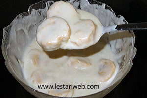 Porsi Menggoreng Pisang Iris