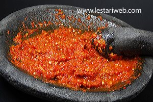 Sambal Tempong Jadi