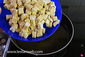 Tempe Goreng Setengah Matang