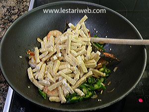 Tempe Oseng Lombok Ijo