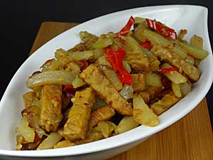 Oseng Tempe Labu Siam