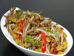 Oseng Tempe Taoge Teri