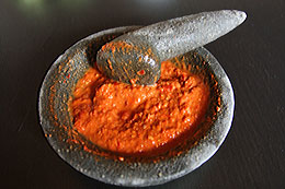 Sambal Terasi Penyet