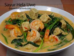 Sayur Hela Uwe