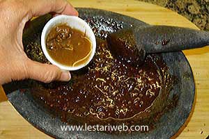 Air Asam Rujak Kangkung