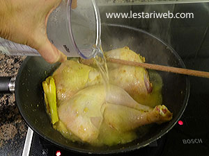 Air Untuk Ayam Panggang Riau