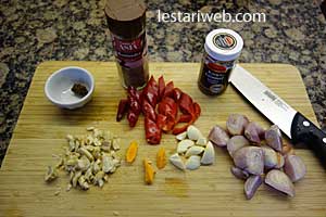 foto bumbu ayam begana