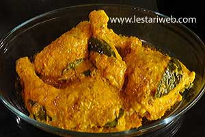 Ayam Bumbu Pecel Masak