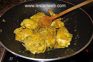 Masak Ayam Goreng Bumbu Kuning