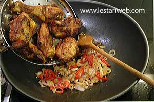 Ayam Goreng Masak Semur