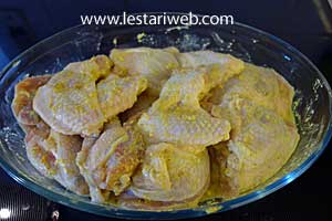 ayam goreng crispy dimarinasi