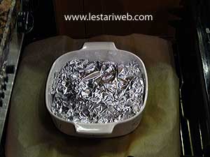 Ayam Isi Dibulu Panggang