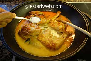 Memasak Ayam Lodho Step 13