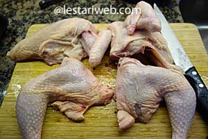 Memasak Ayam Lodho Step 2