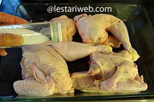 Memasak Ayam Lodho Step 3