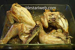 Memasak Ayam Lodho Step 5