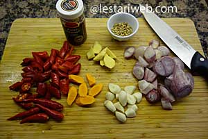 Memasak Ayam Lodho Step 6