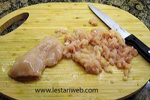 Ayam Lumpia Dicincang