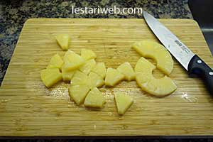 Ayam Nanas Tumis Tauco Step 7