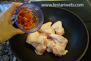 Ayam Raci Cili Padi Step 4