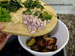 Ayam Tangkap Dicampur Rempah