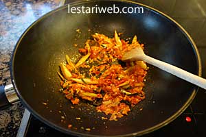 Ayam Tinoransak Step 5