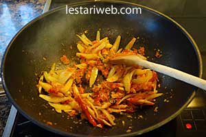 Ayam Tinoransak Step 7