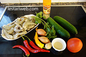 foto bahan Acar Kupang