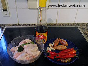 Bahan Asem-Asem Ayam