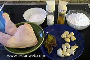 Bahan Ayam Goreng Kremes