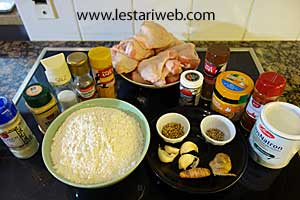 Foto Bahan Ayam Goreng Renyah