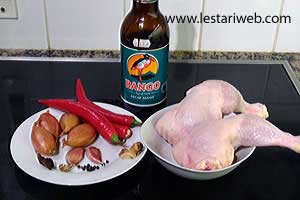 Bahan Ayam Semur Jawa