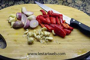 Bahan Bumbu Pecak Ayam