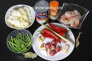 Bahan Gangan Kacang Panjang